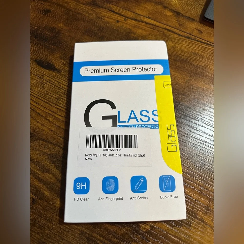 Premium Screen Protector for 6.7 Inch - Black